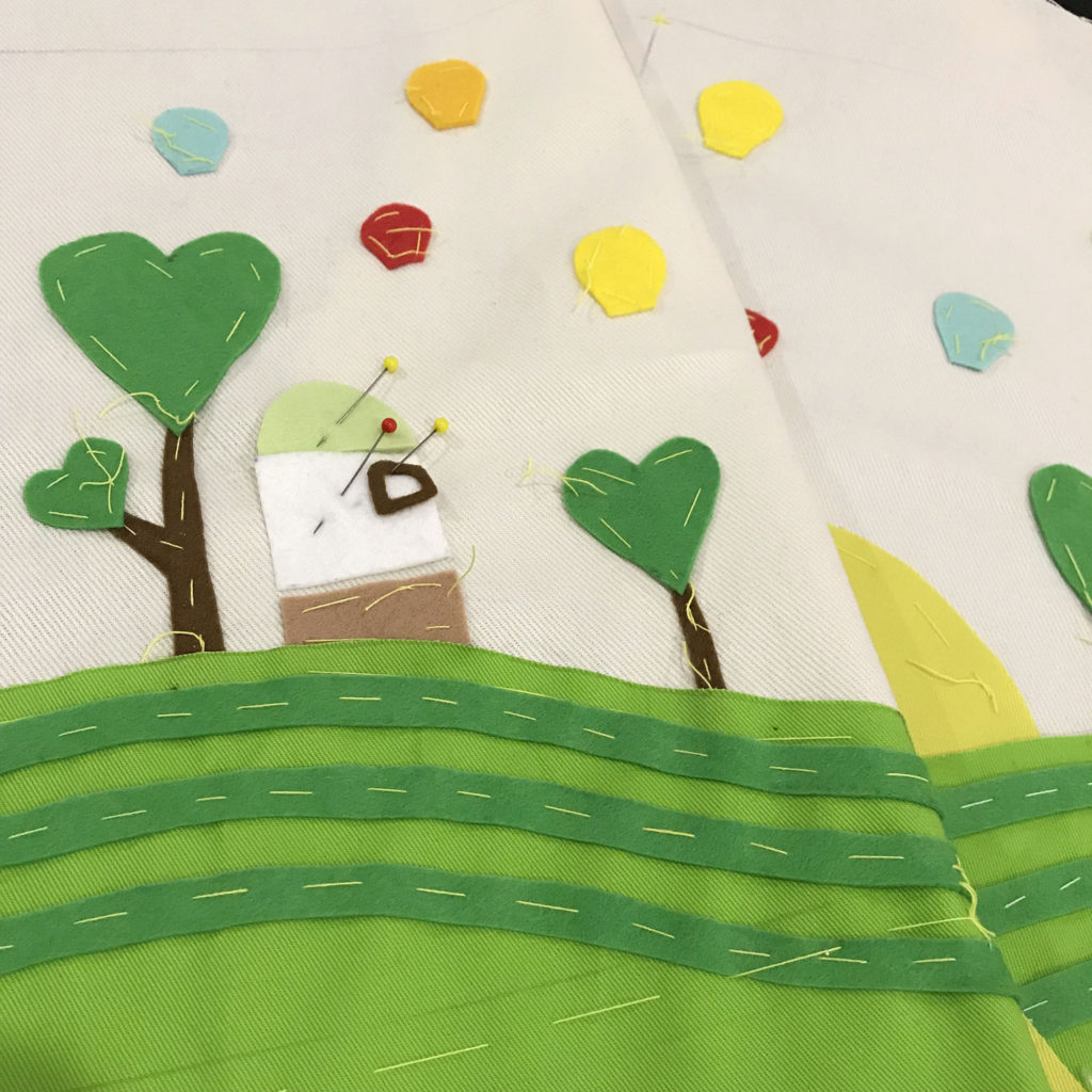 ファブリックパネル