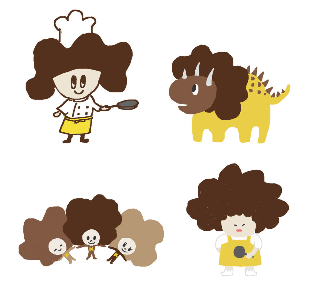 きくらげキャラクター